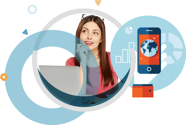 a woman in red with a glasses on his head