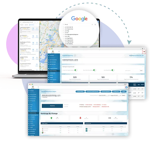 google maps and dashboard