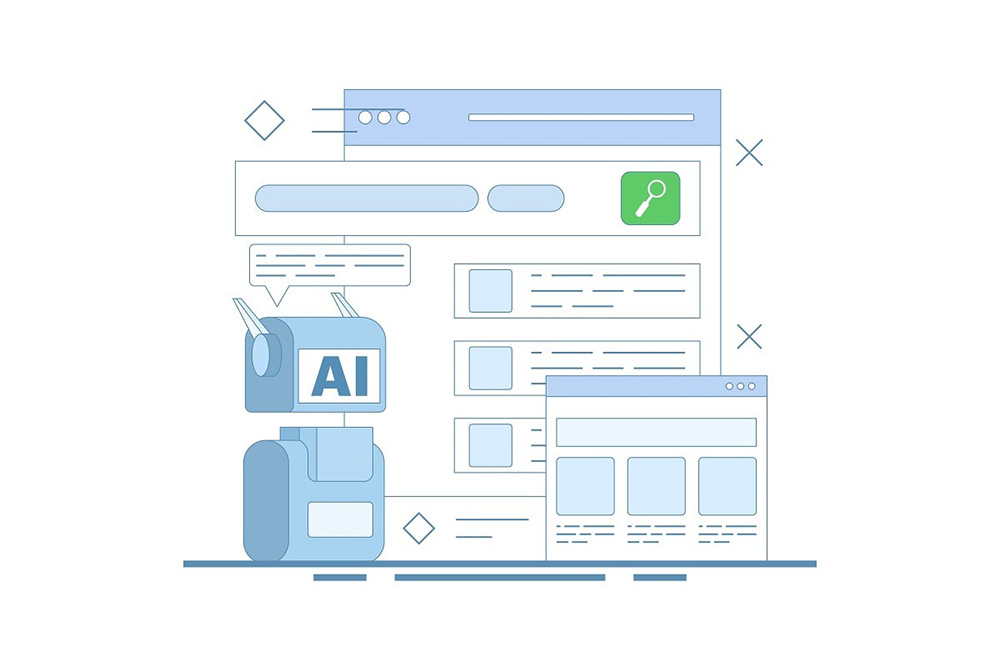 Google search with AI Mode activated