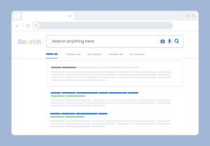 search engine results page